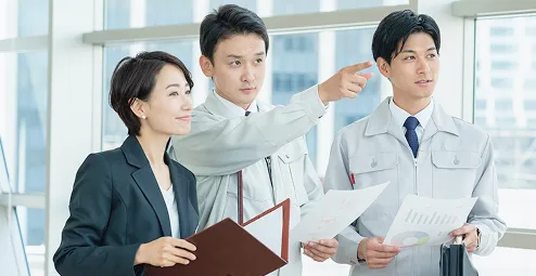 管理会社とのやり取りがスピードアップのイメージ画像